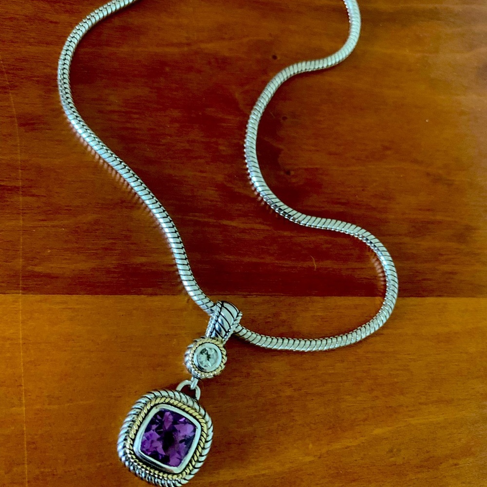 Gorgeous David Yurman-esque by Roman and Sunstone.​